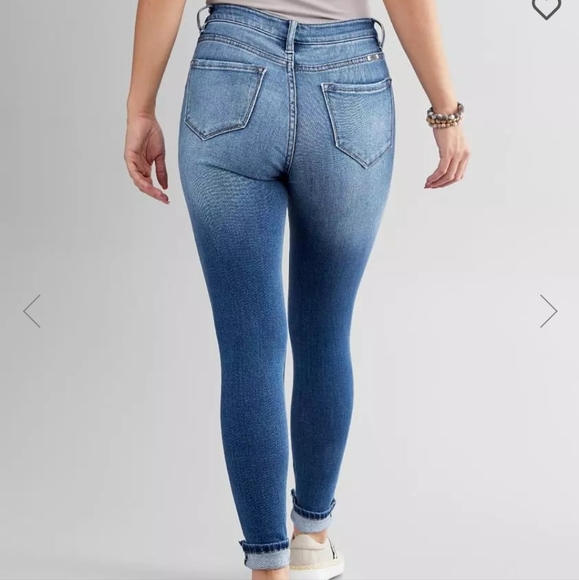 KanCan High Rise Ankle Skinny Stretch Jean - Picture 8 of 9